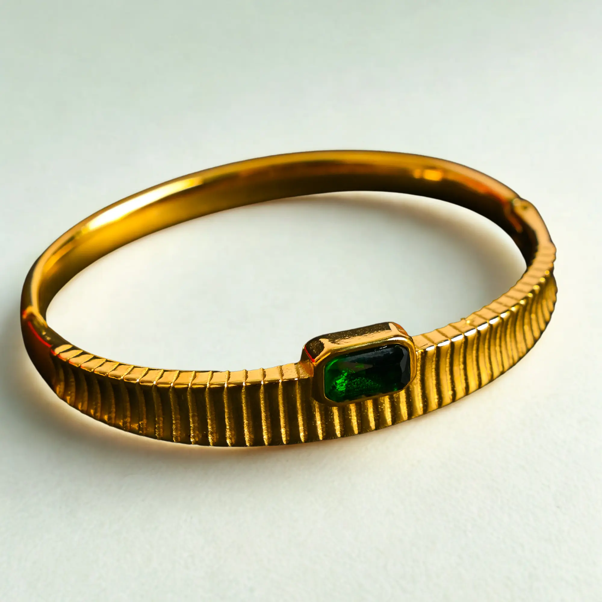 JHAAR Gold Waterproof Stretch Bracelet - Hover