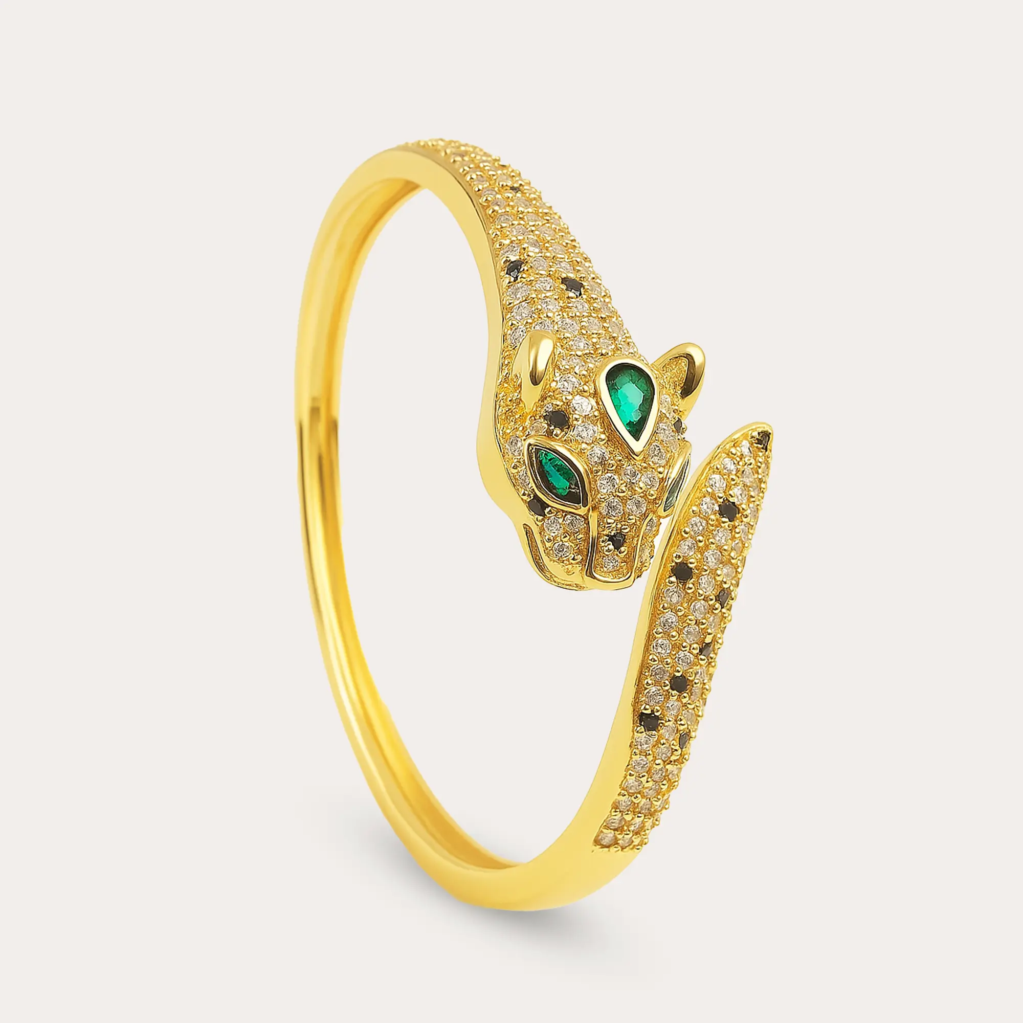 Green Eye Snake Bracelet