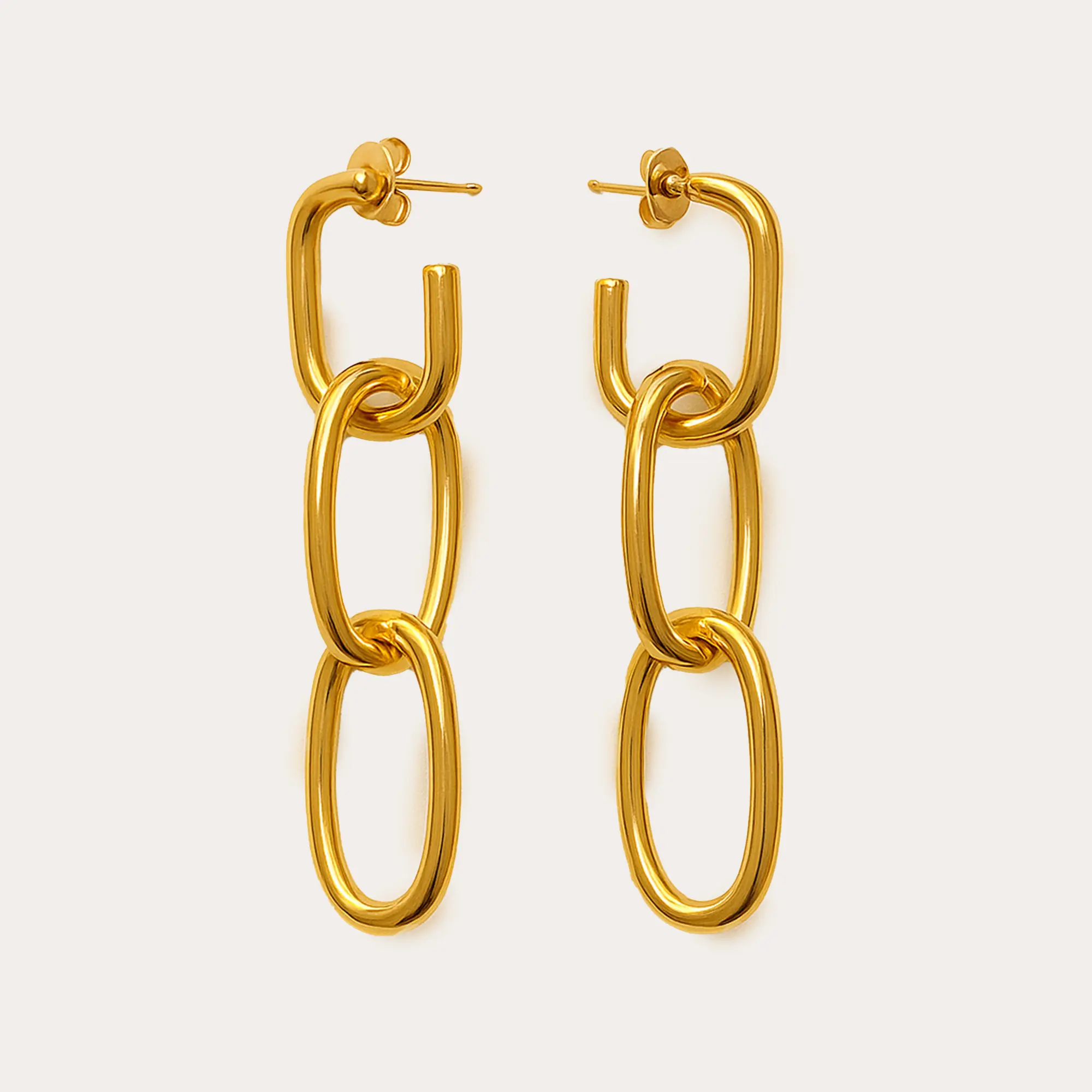 Interlocked Gold Dangles - Main