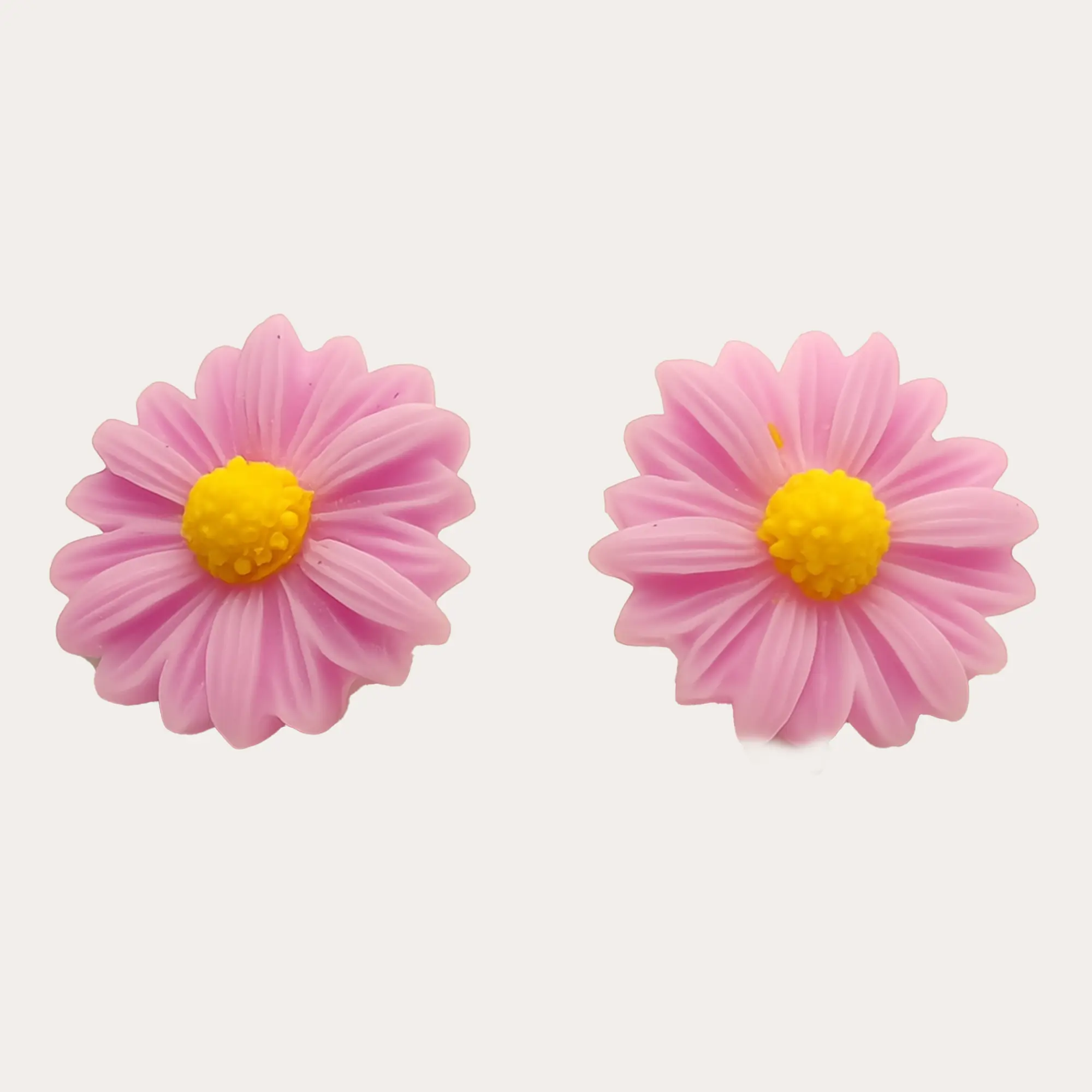 Purpule Flower Ear ring