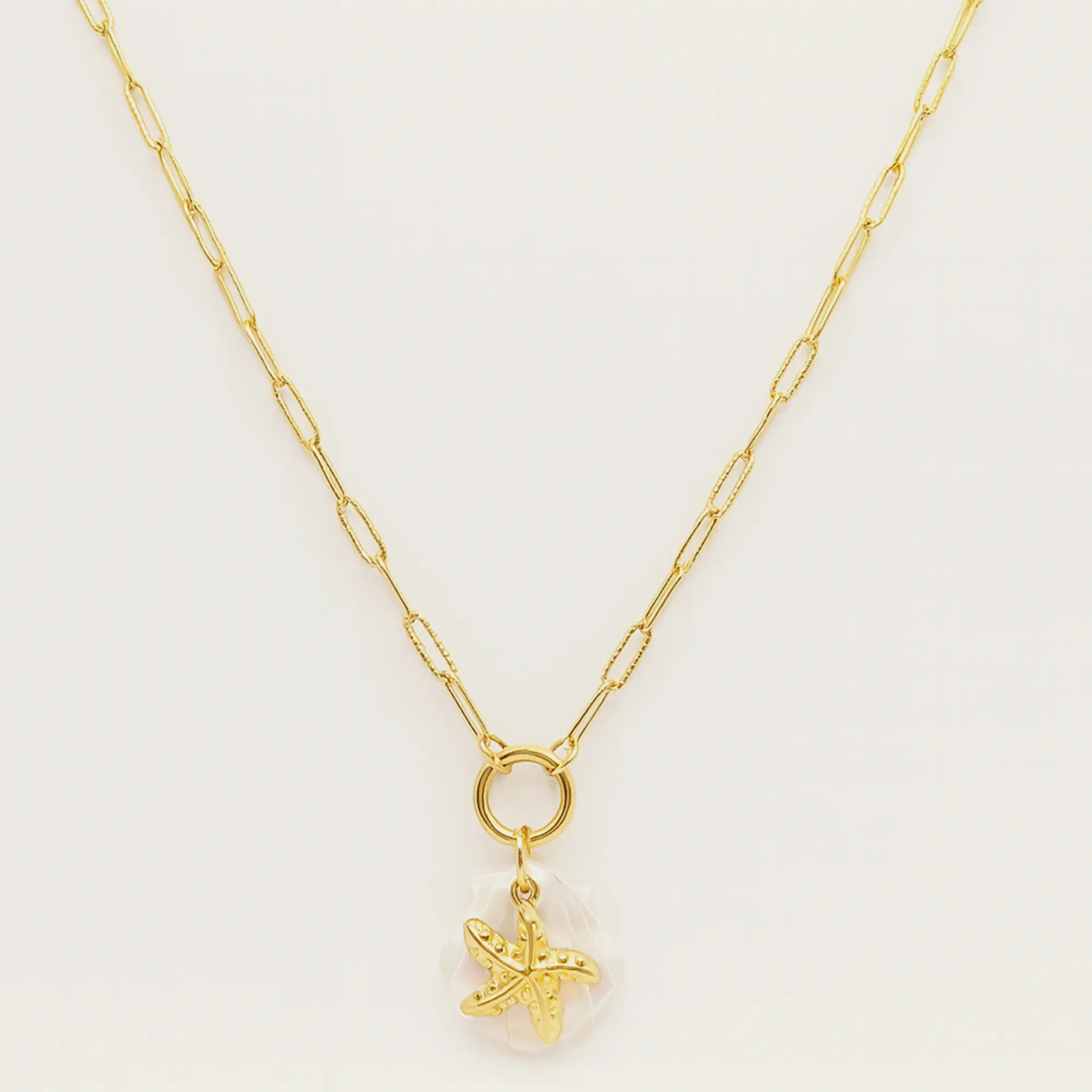 Golden Pearl Necklace - Main