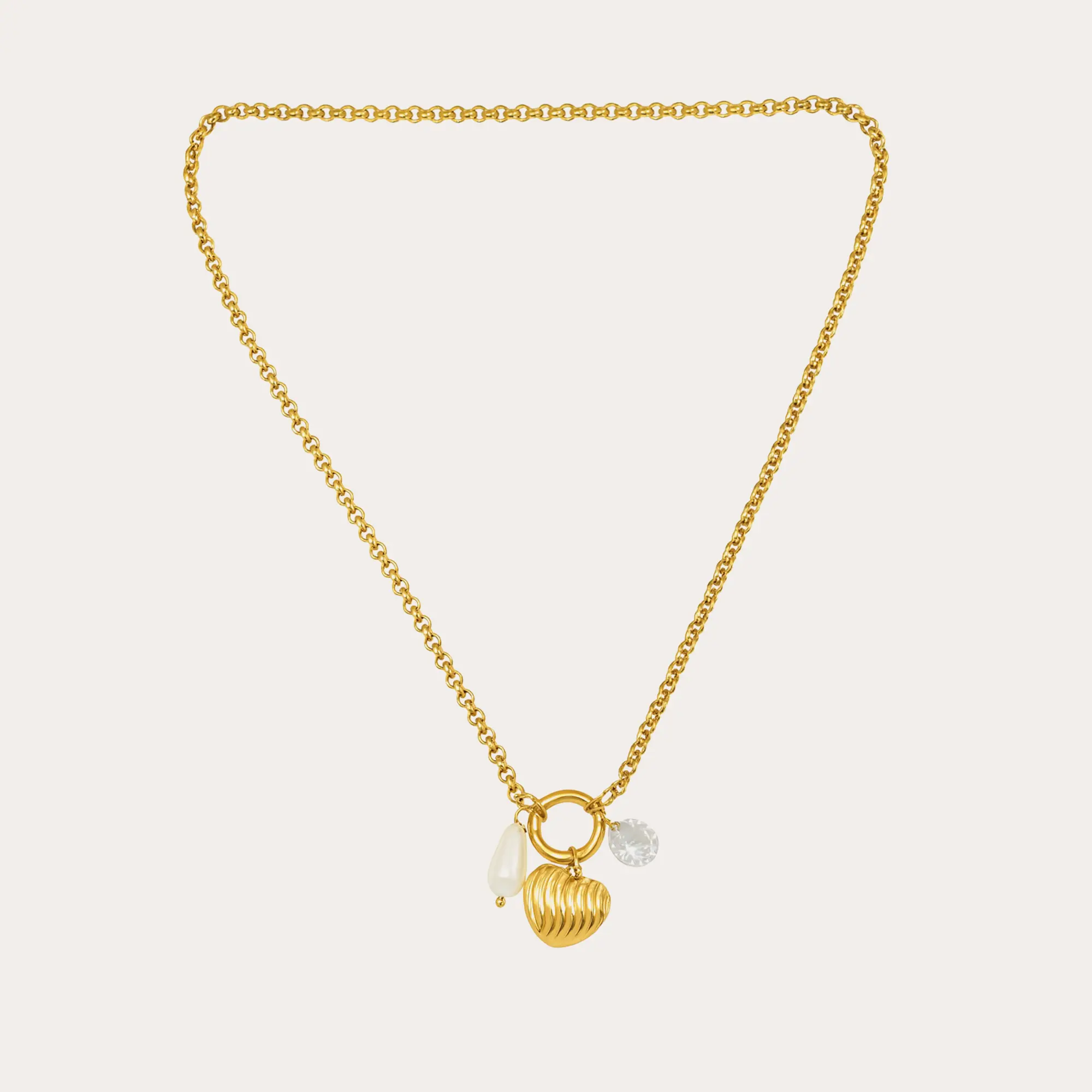 Shaun Bot Herat Necklace - Hover