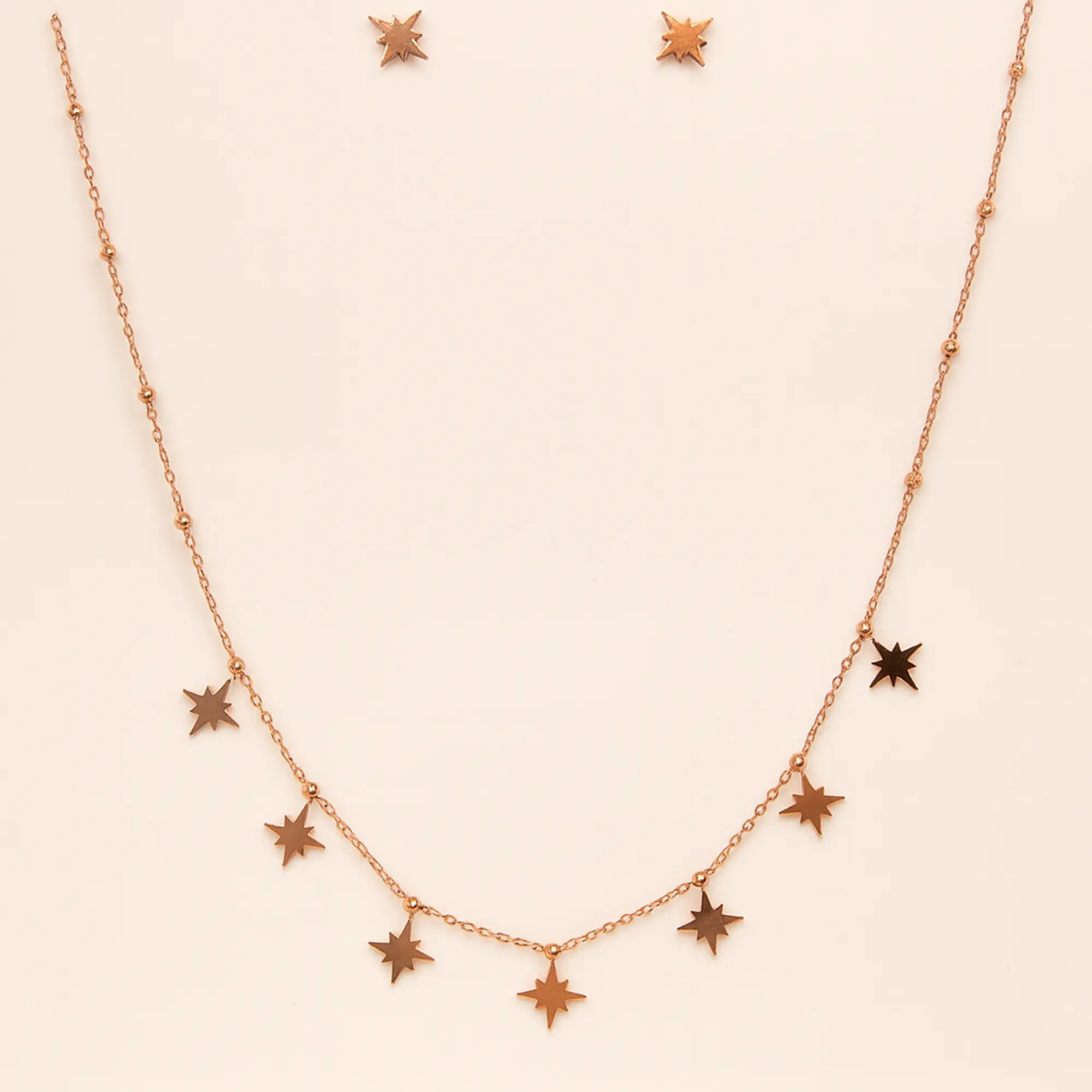 Star Raw Nacklace - Hover