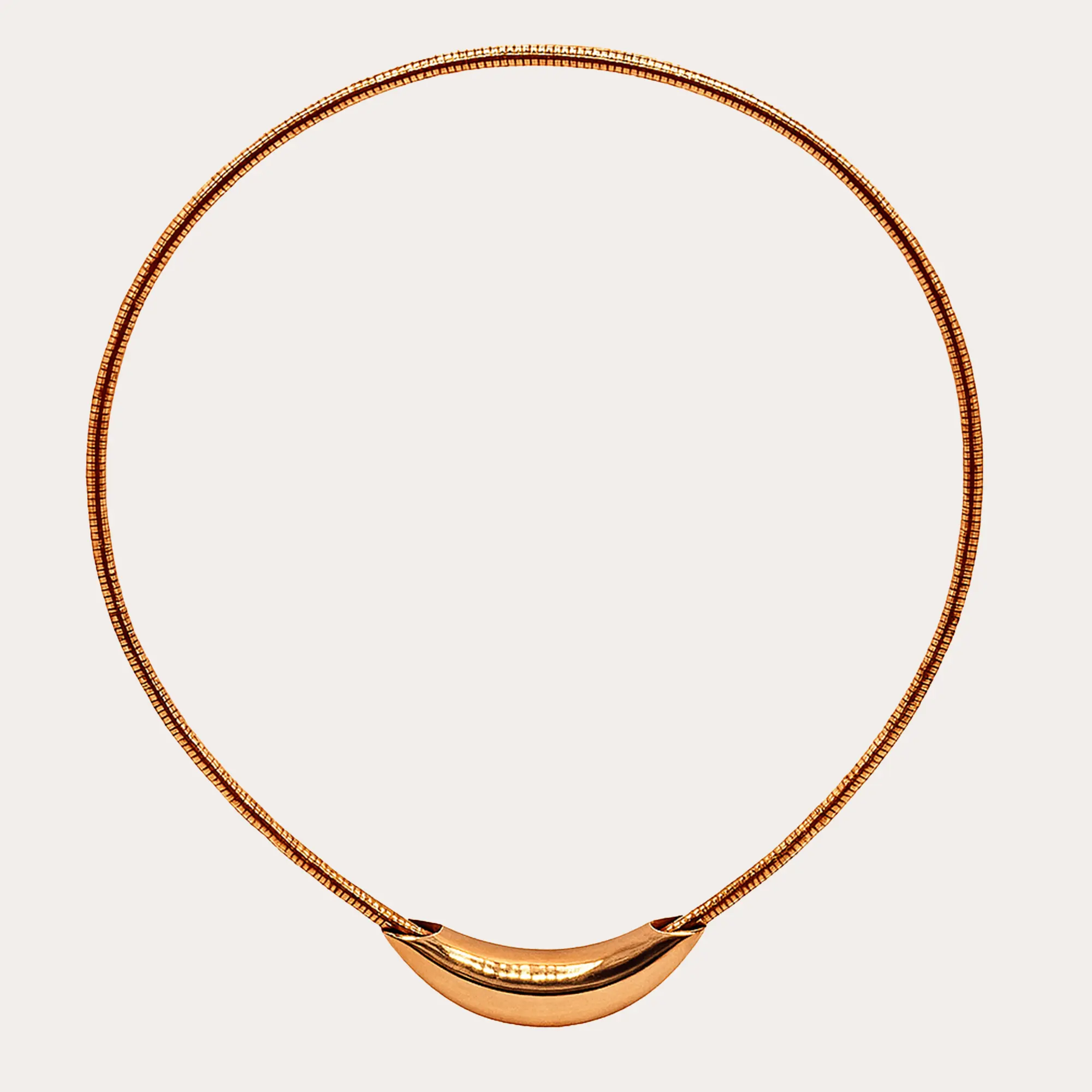 Modern Torc Necklace - Main