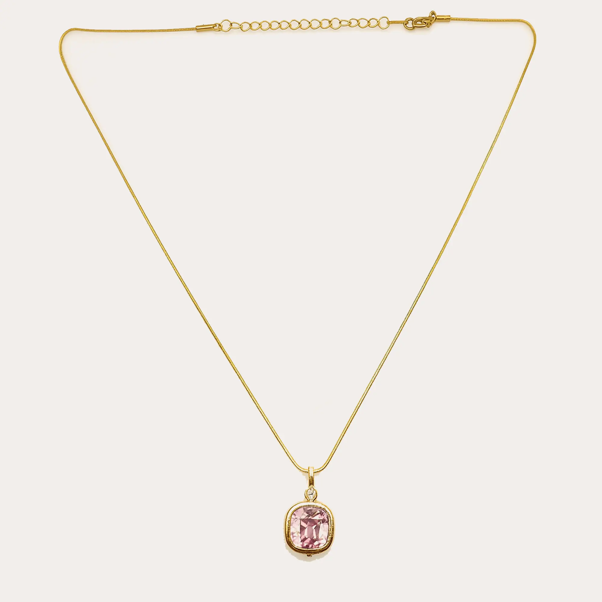 Golden Gemstone Pendant - Main