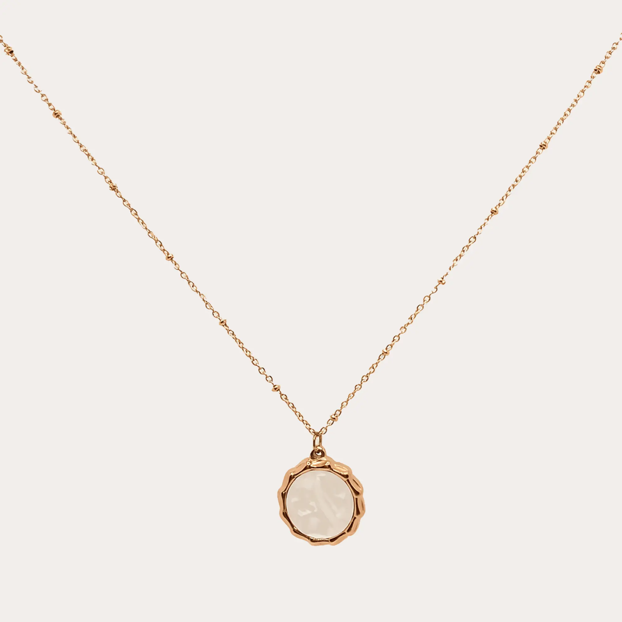 Halo Charm Necklace - Main