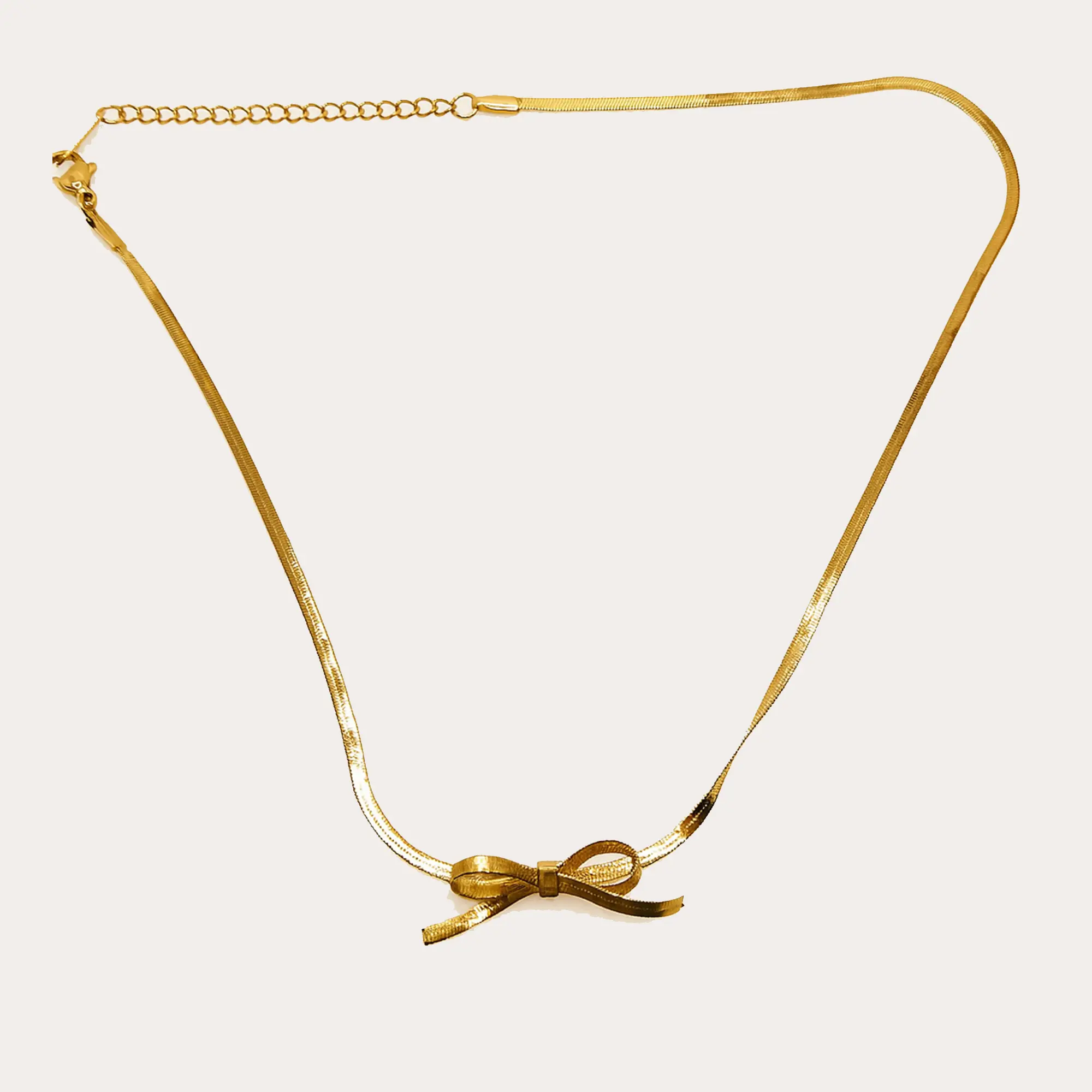 Bow Tie Pendant Necklace