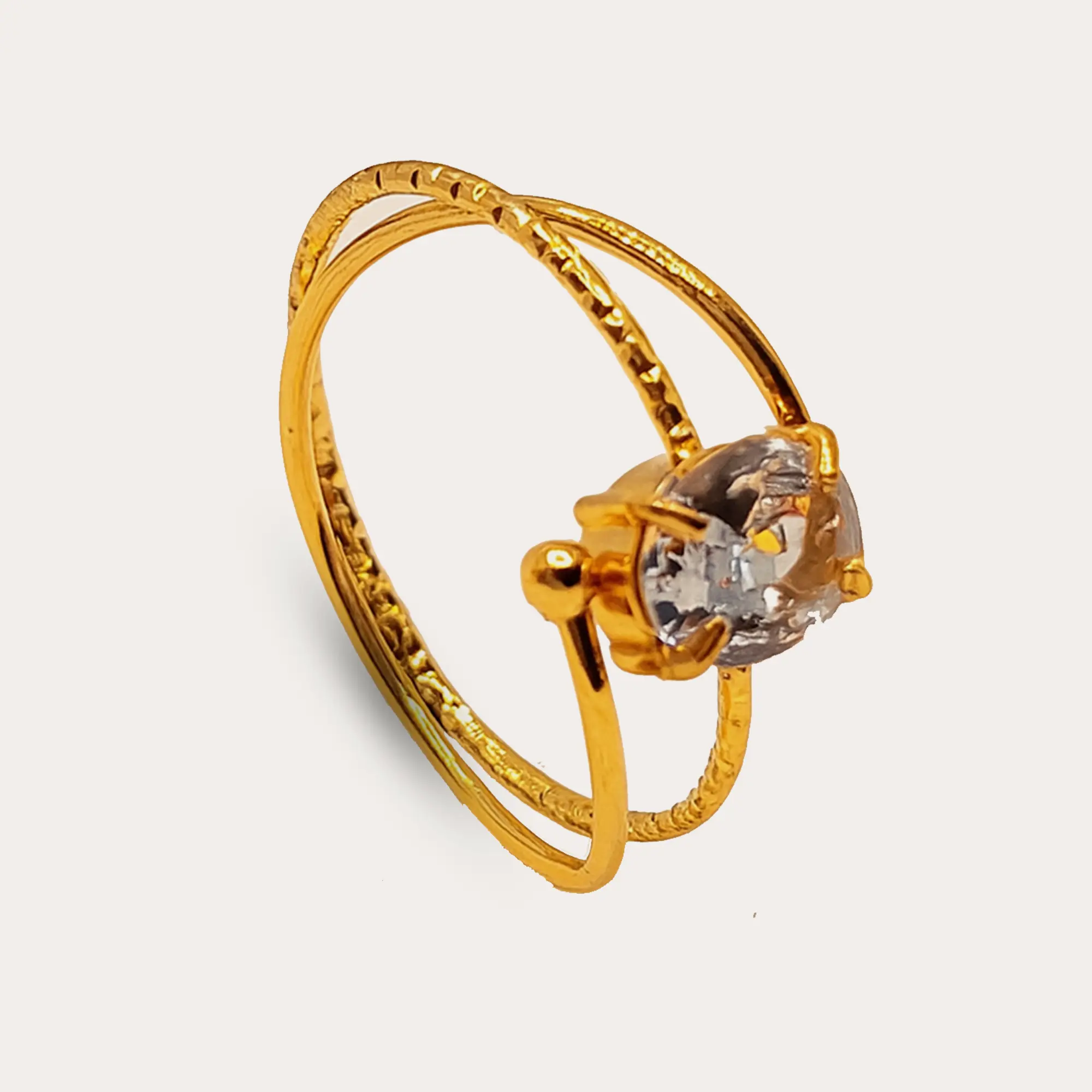 Curve Diamond Ring - Main